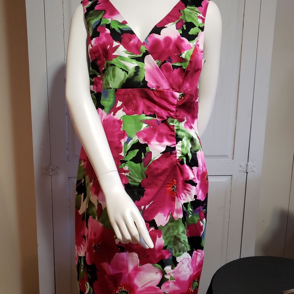 Donna Ricco Floral Dress